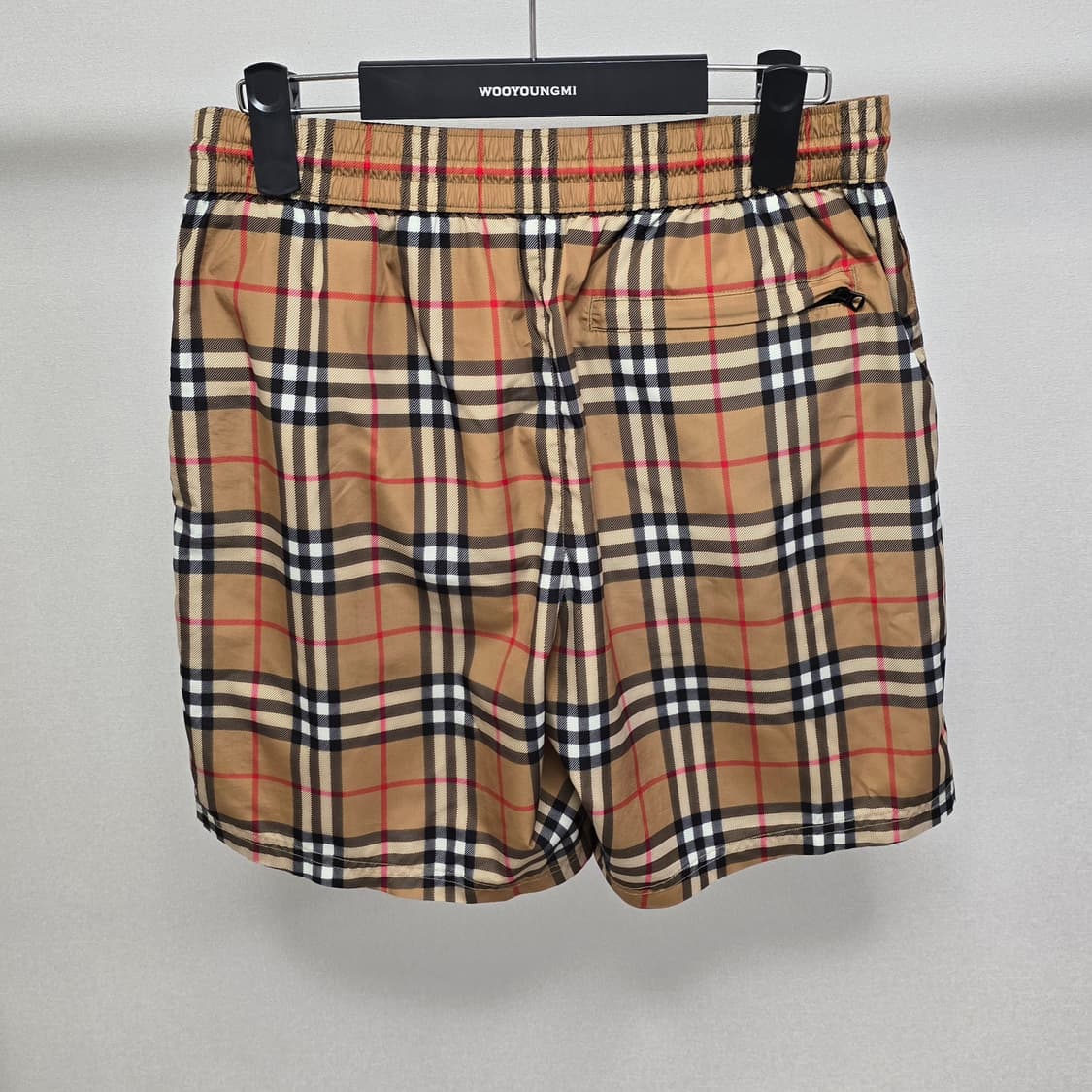 버버리 체크 반바지 s사이즈 판매 상품이미지2