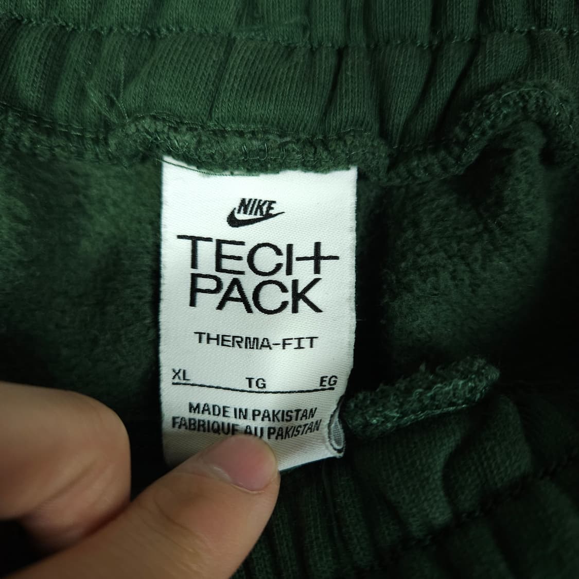 나이키 테크팩 스웻팬츠 그린 상품이미지6