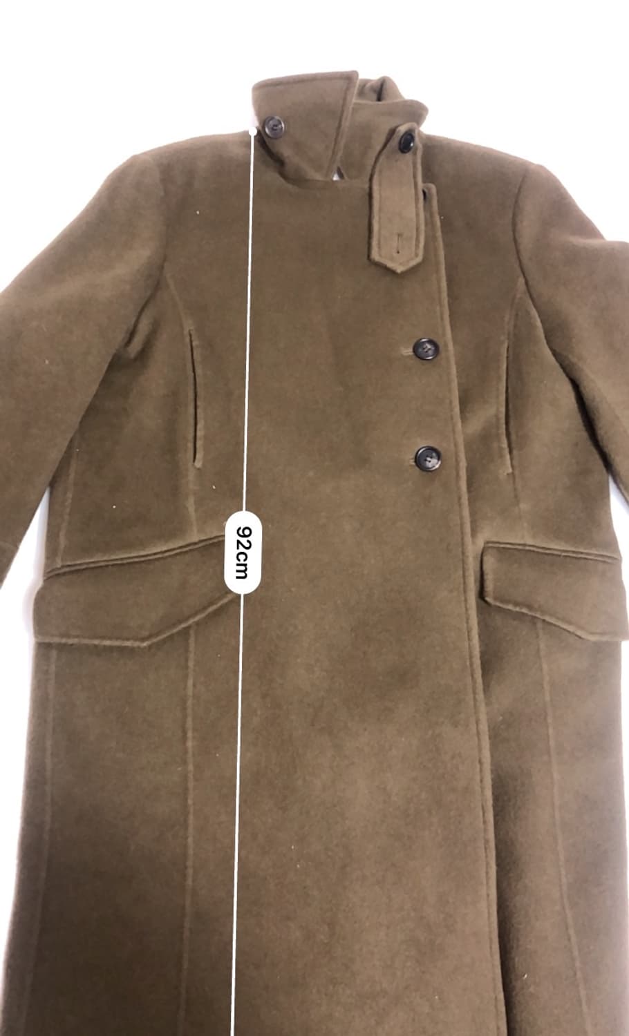 메종마레 울 캐시미어 코트 34 상품이미지8