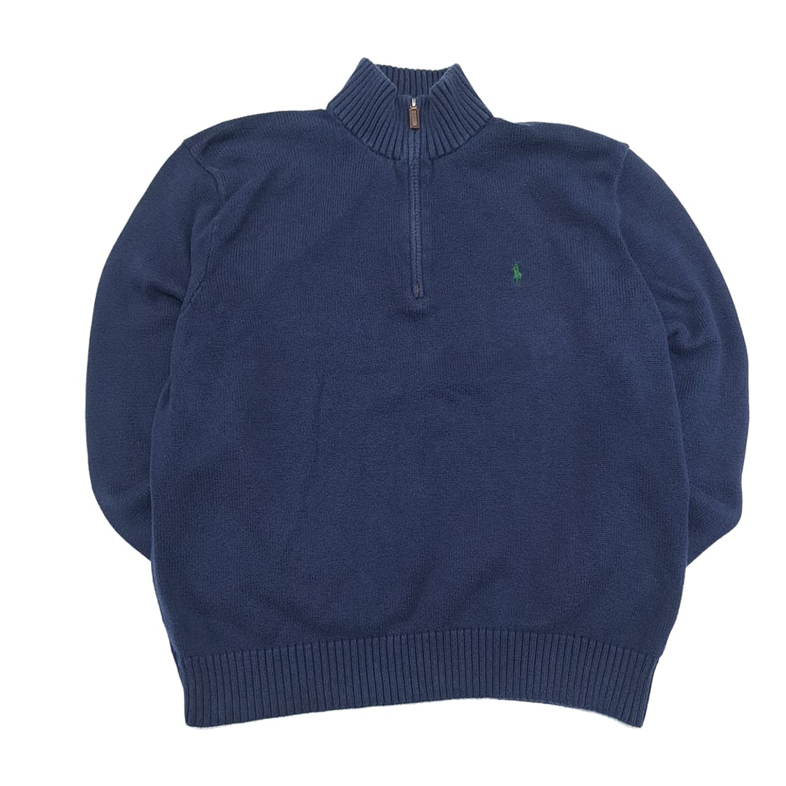CN837 XL 폴로 랄프로렌 네이비 하프집업 긴팔 니트 스웨터 상품이미지1