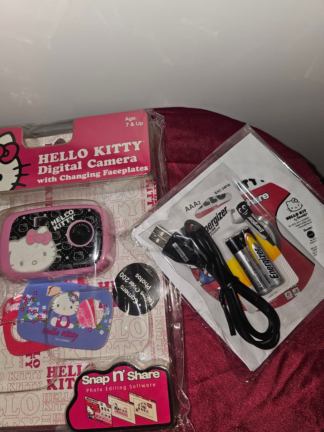 헬로키티 디지털 카메라 풀세트  상품이미지1