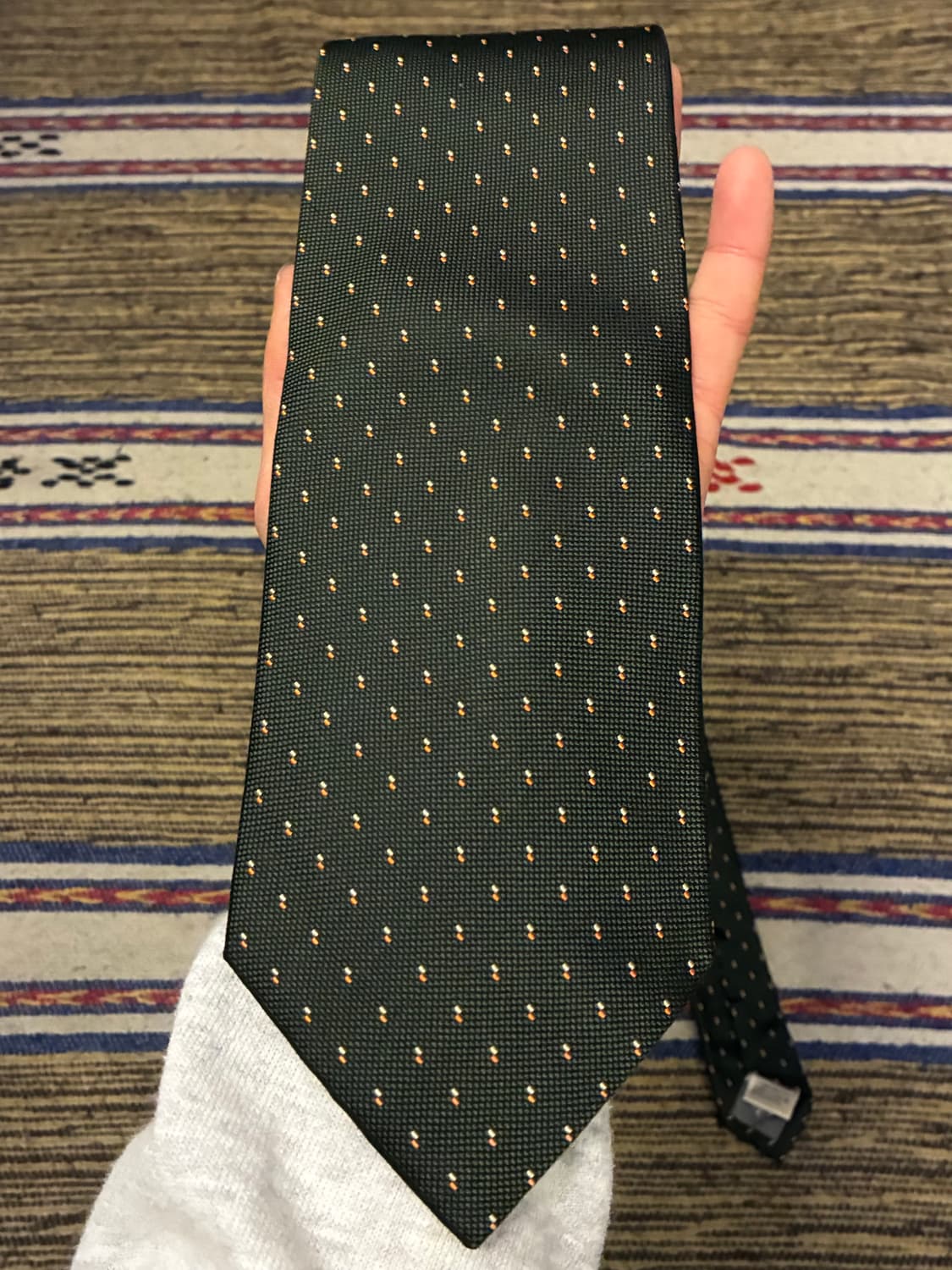 Takeo kikuchi 타케오 키쿠치 클래식 도트 실크 넥타이 타이 상품이미지3
