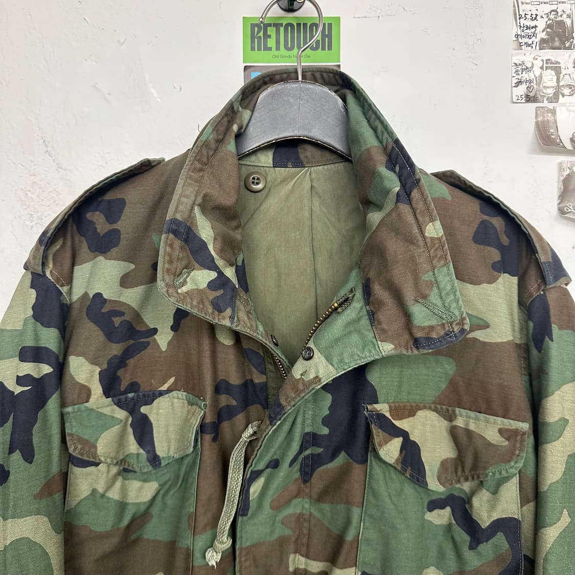 90’s US 아미 우드랜드 M-65 필드자켓 상품이미지3