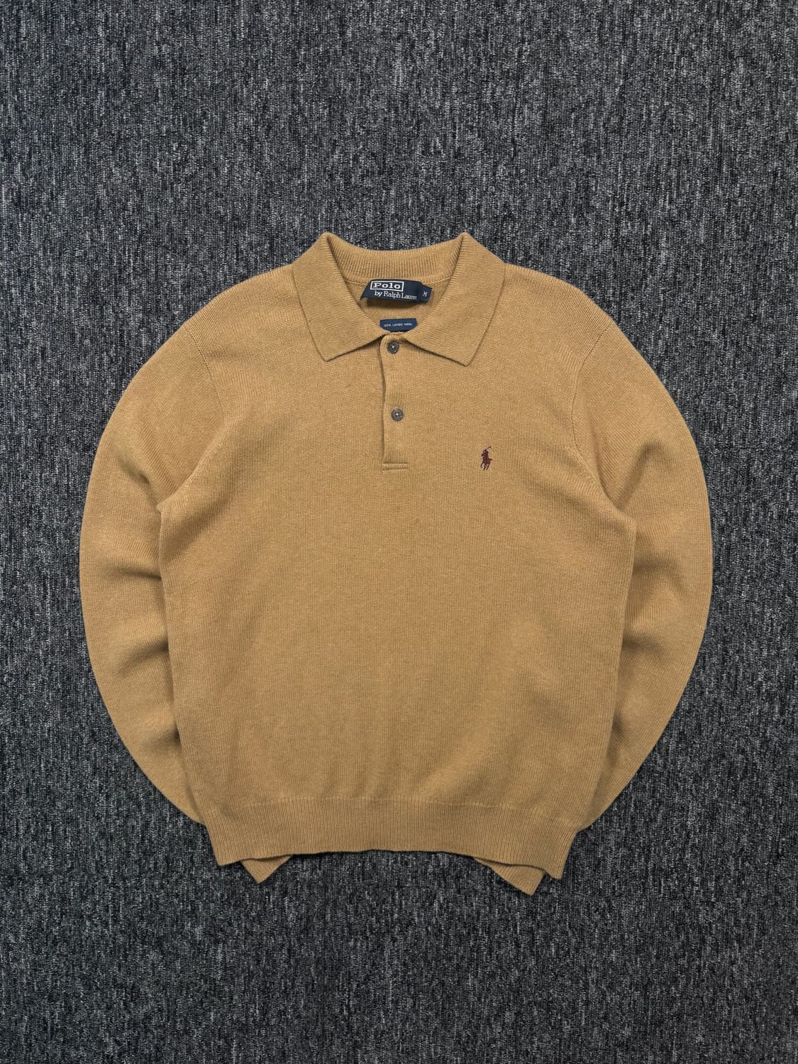 폴로 램스울 카라 니트 상품이미지3