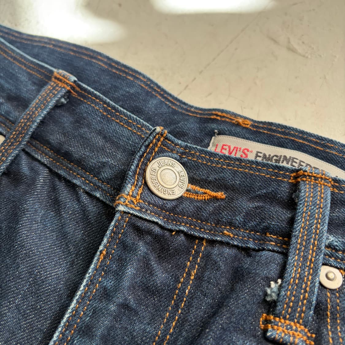 00s 리바이스 엔지니어드진 빈티지 데님팬츠 34x32 상품이미지4