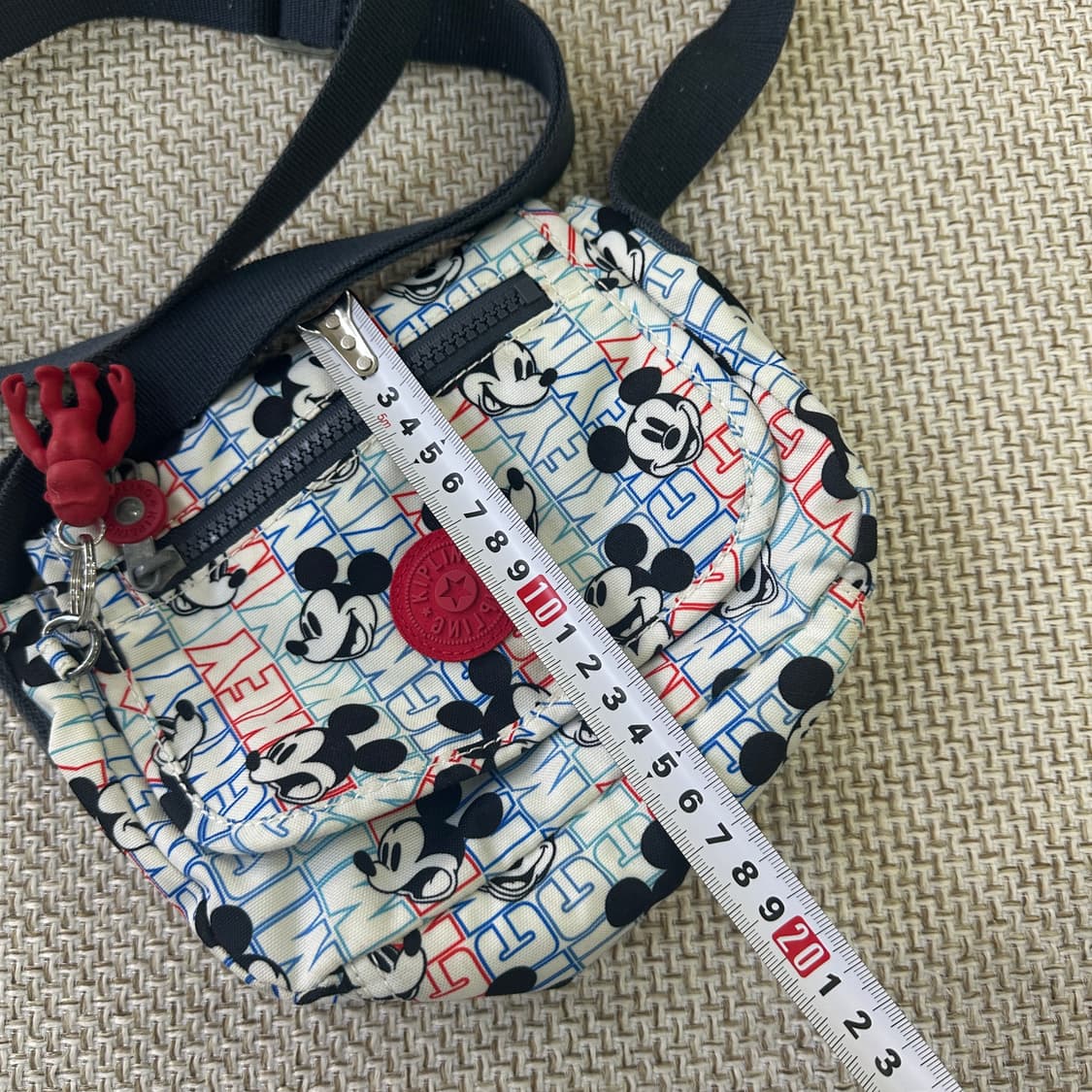 실측확인 키플링 디즈니 크로스백 0416D 상품이미지4