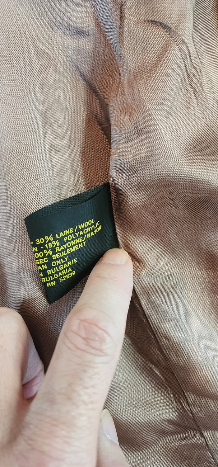 연그레이/연브라운 모직 트위드자켓 슬림XL 상품이미지10