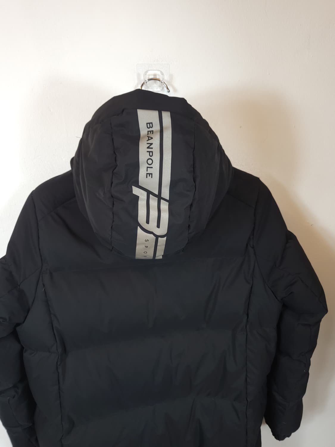 빈폴스포츠 롱후드다운패딩 블랙 90 S 상품이미지5