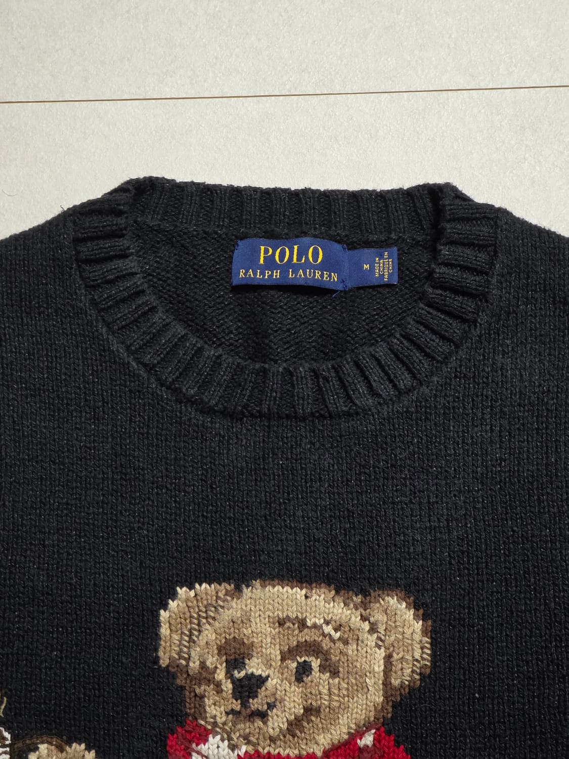 폴로 랄프로렌 코코아 베어 니트 M 상품이미지2