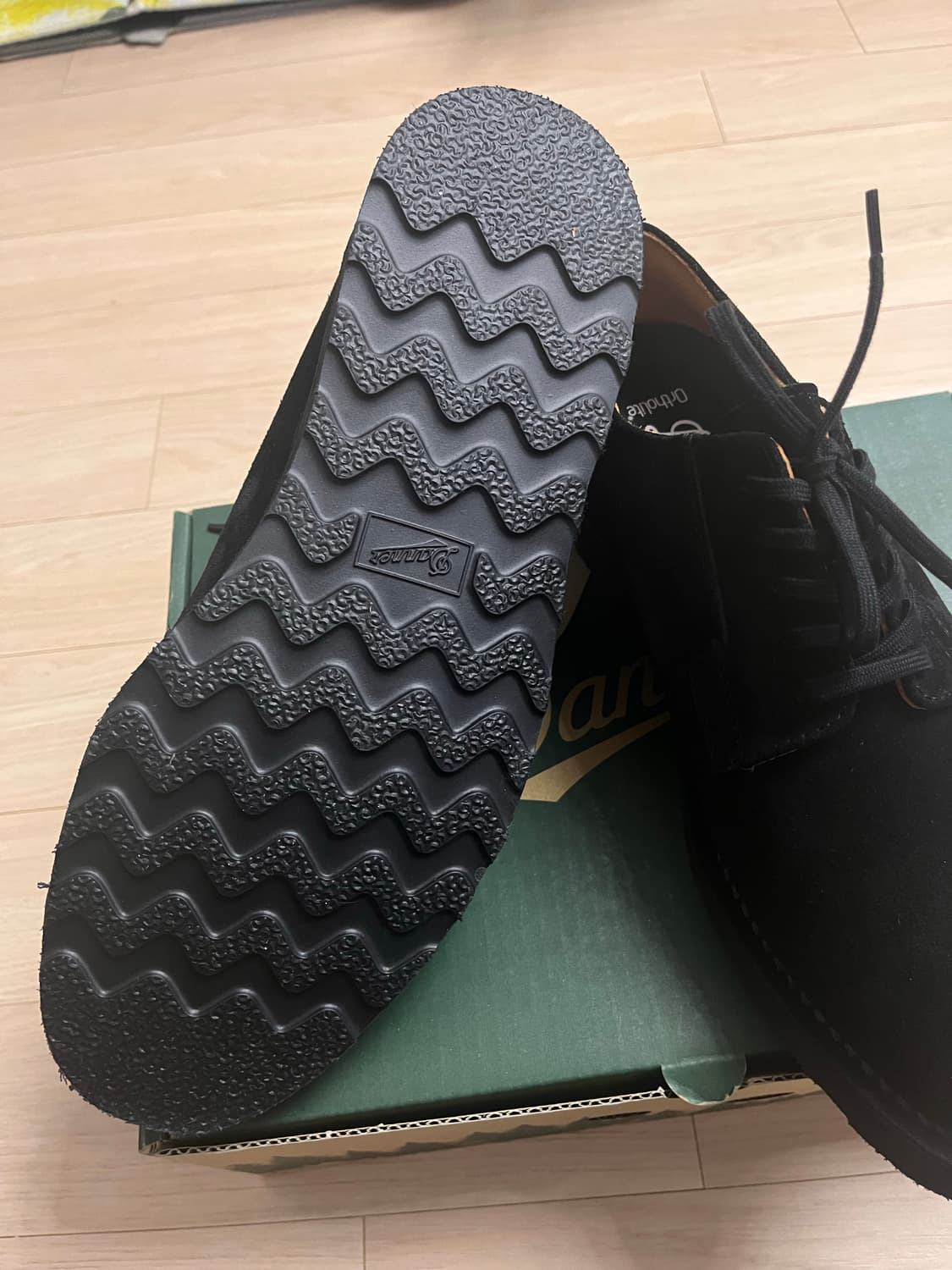 대너 포스트맨 블랙 스웨이드 새상품 상품이미지4