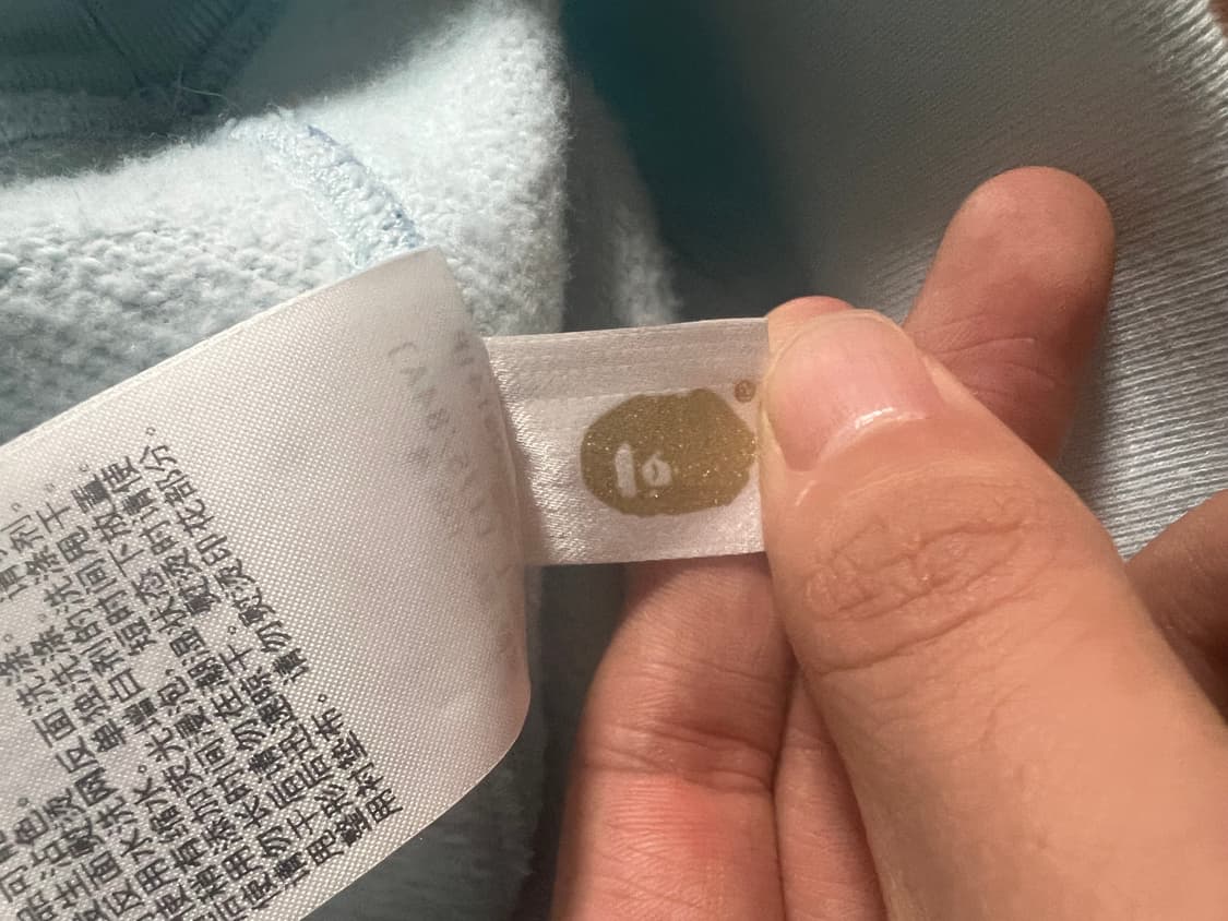 베이프 ABC 블루 카모 후드티 상품이미지5