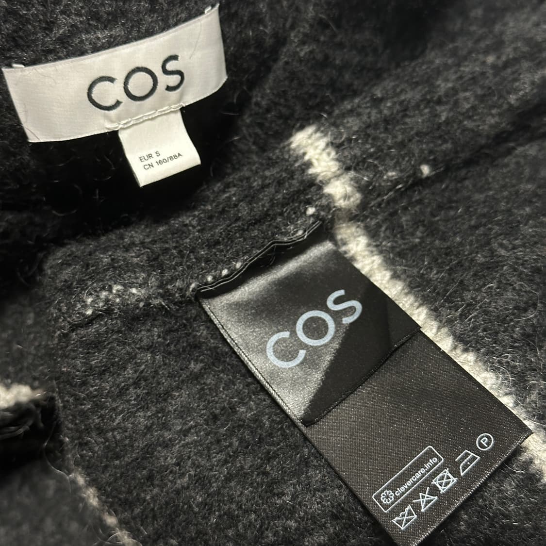 코스 텍스처드 모헤어 블렌드 스트라이프 스웨터 상품이미지6