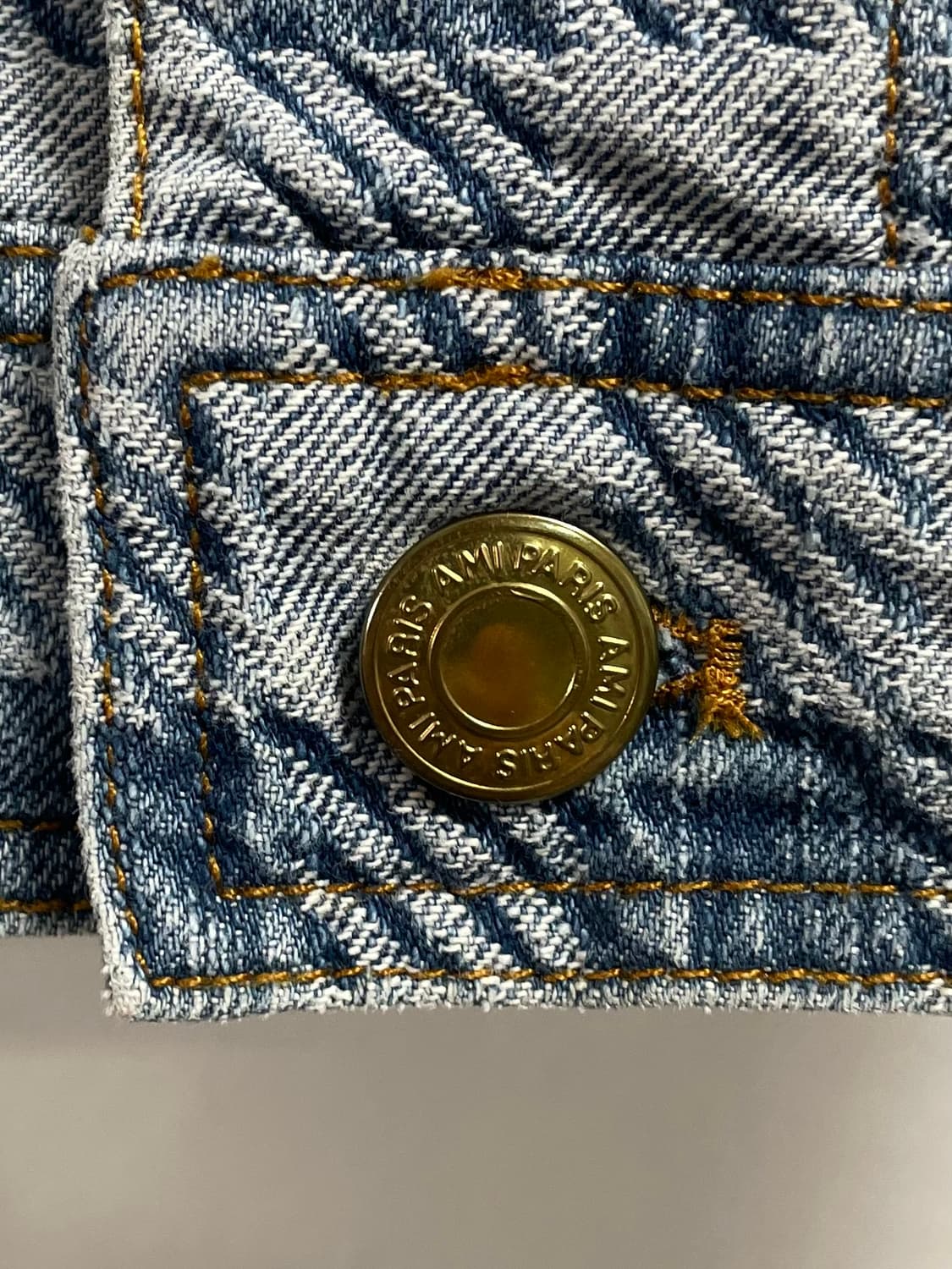 23s 아미 박시 체크 데님 청자켓 (on.249) 상품이미지6