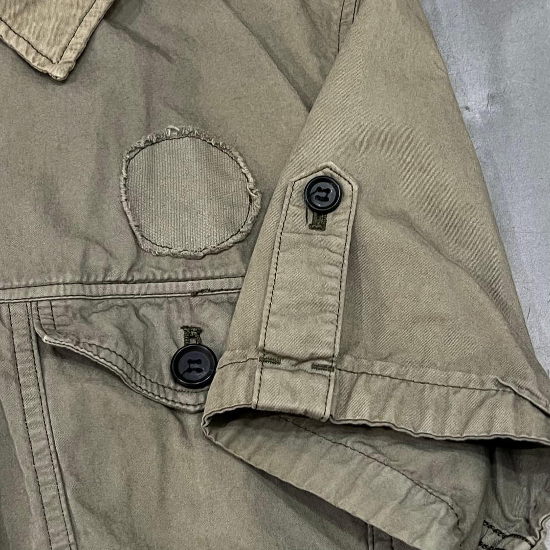  ships밀리터리 하프 후드 셔츠 자켓 y16284 상품이미지5