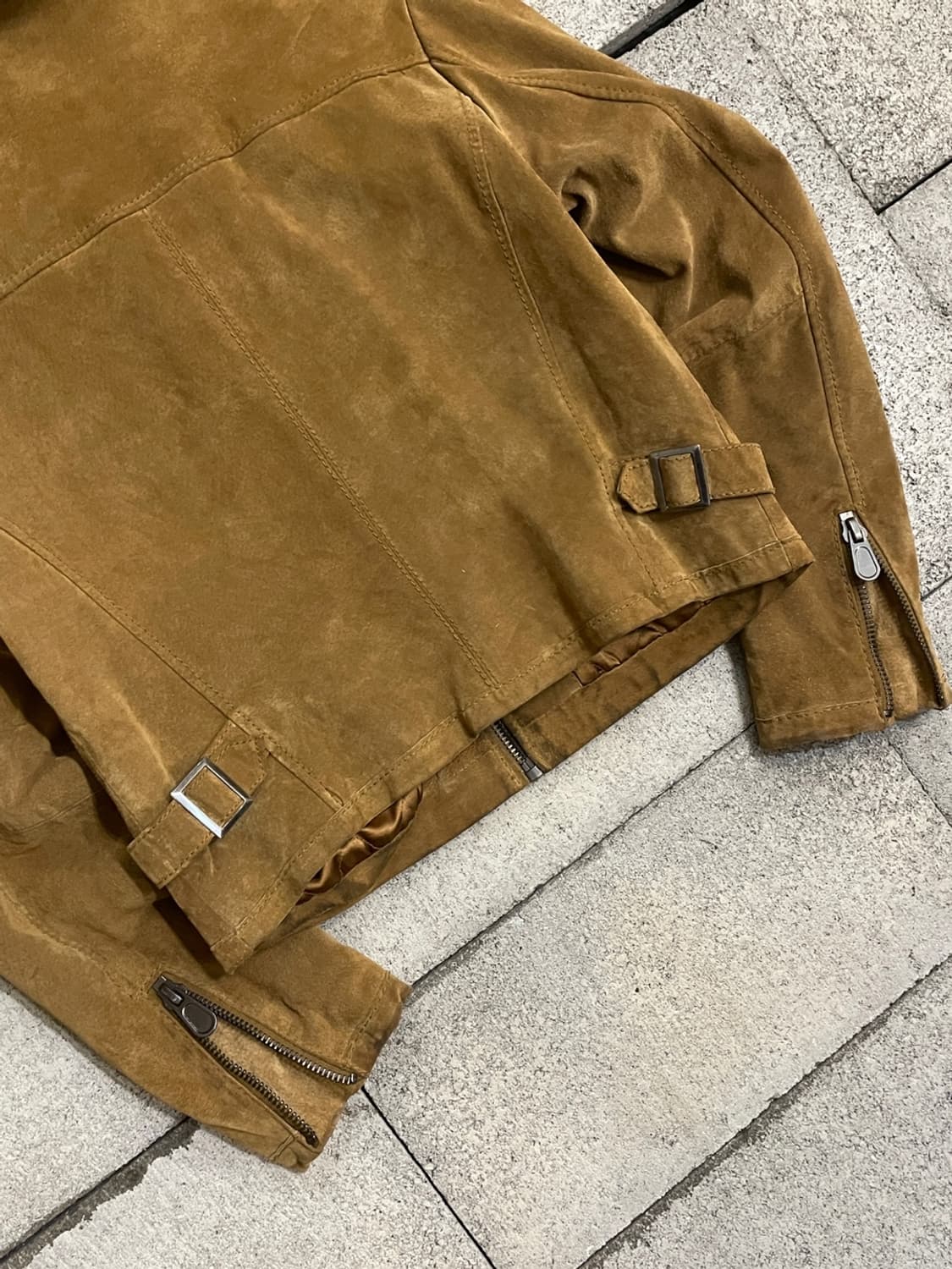 빈티지 돈피 퍼 스웨이드 자켓 상품이미지6