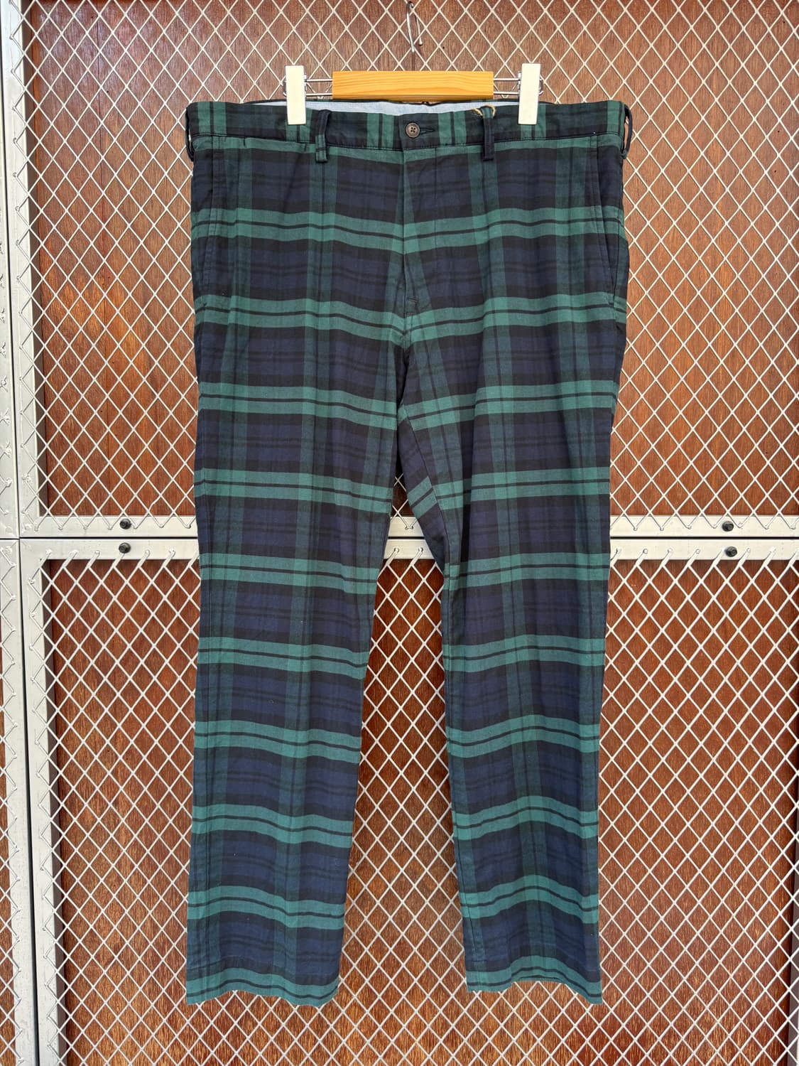 폴로랄프로렌 타탄체크 코튼팬츠 38 상품이미지3