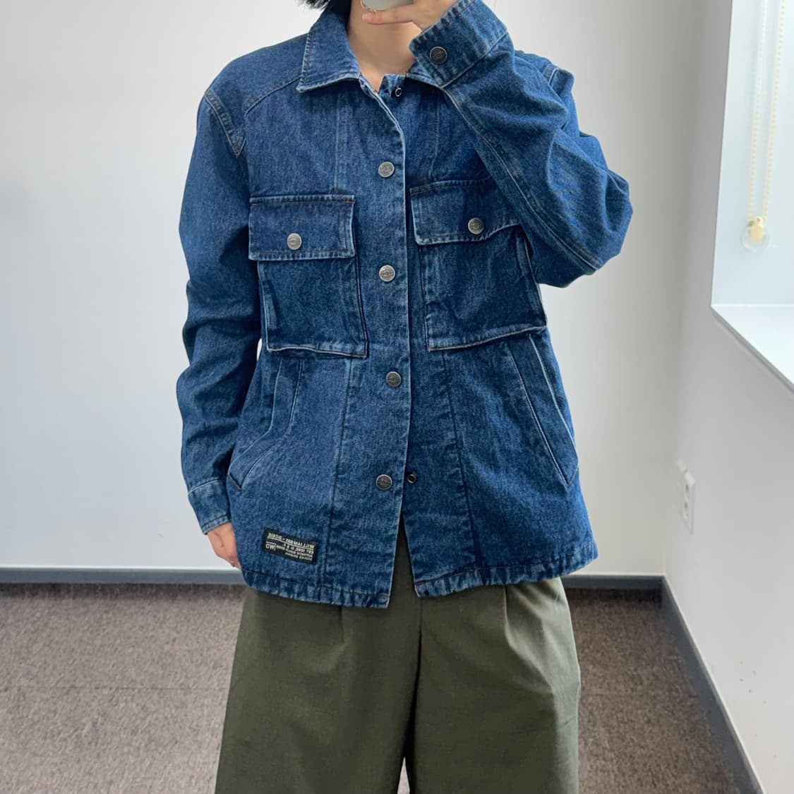 Dickies 디키즈 백로고 투포켓 데님 자켓 상품이미지1