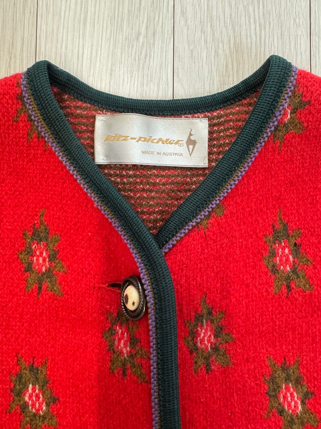 빈티지 니트가디건 상품이미지2