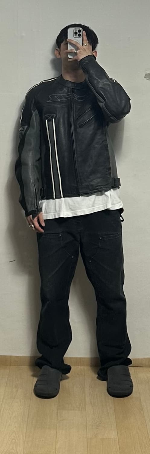 IXON 레더 모터사이클 자켓 상품이미지5