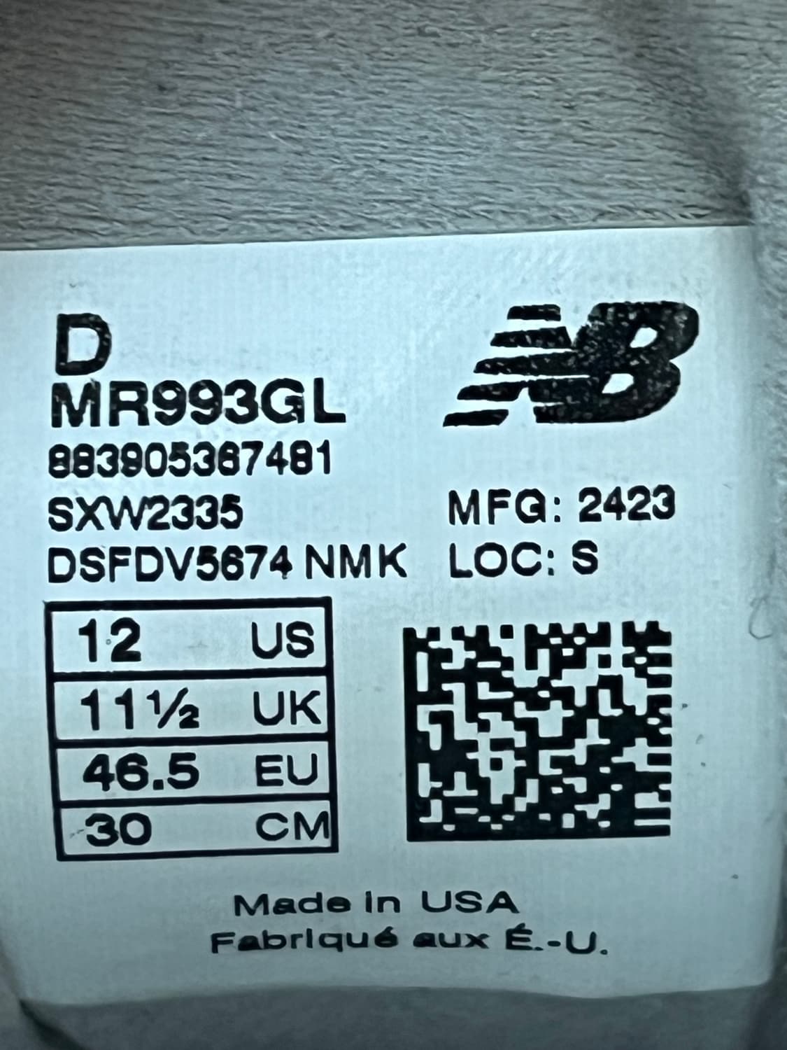 뉴발란스 993 그레이 300 상품이미지6