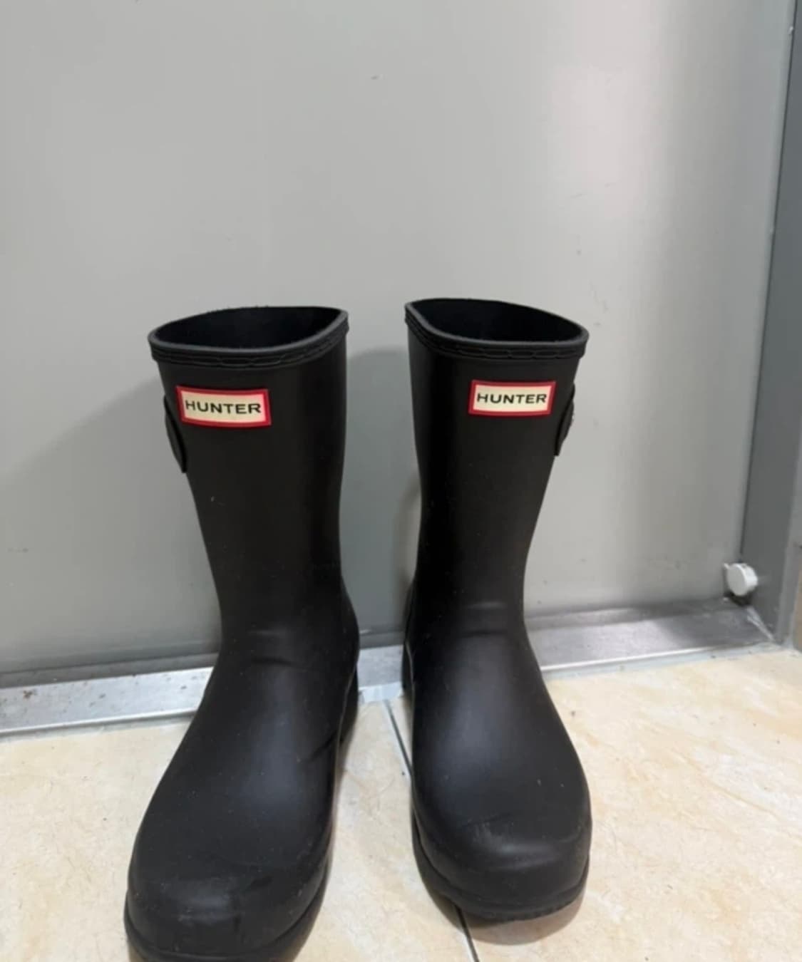 헌터 레인부츠 블랙 240 상품이미지1