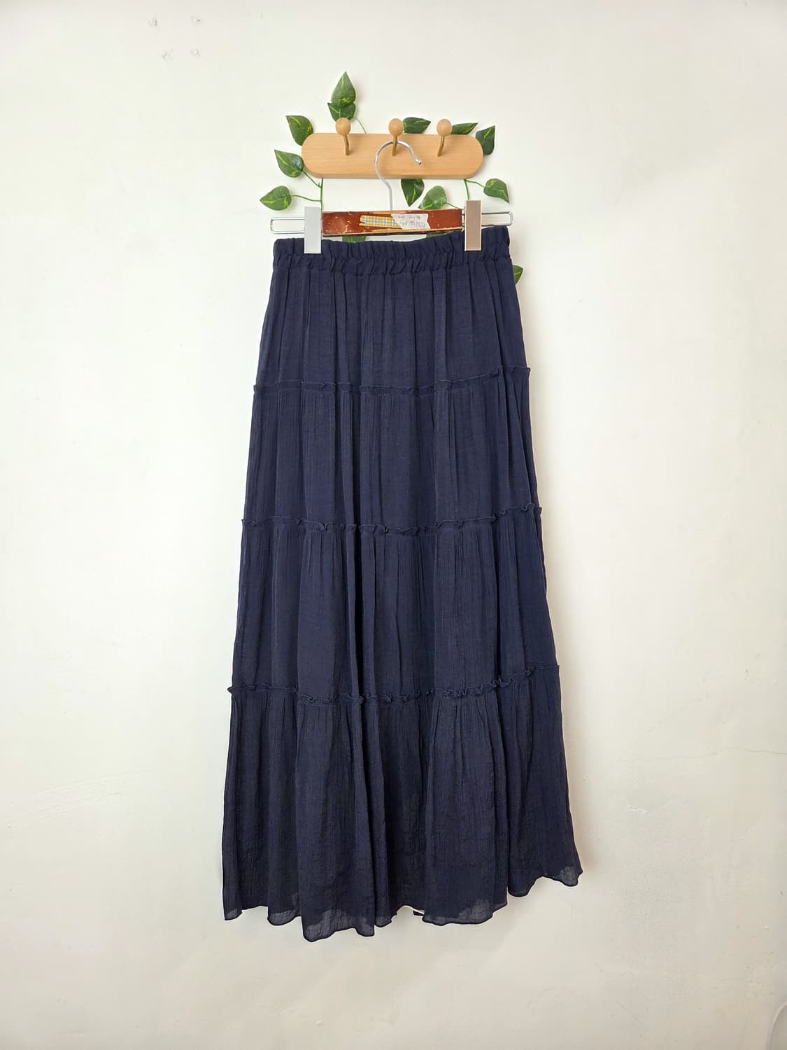 레이스 디테일 캉캉 롱스커트 상품이미지4