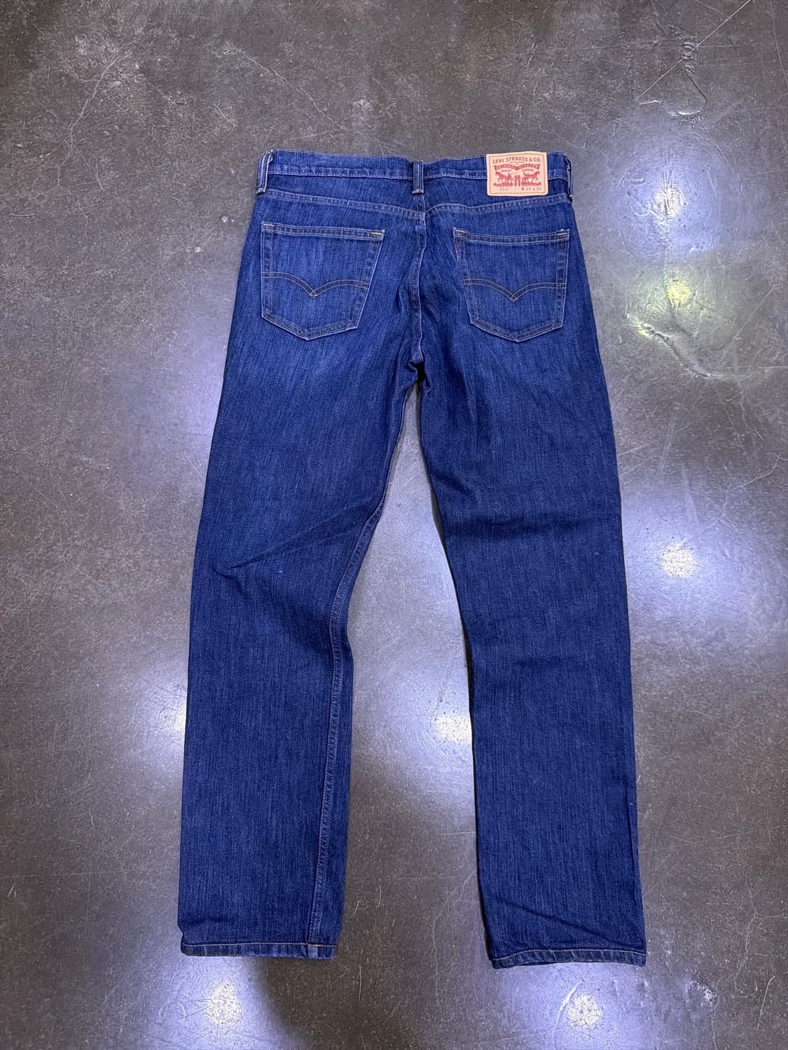 리바이스 511 슬림 스트레이트 딥인디고 데님팬츠 34 상품이미지2