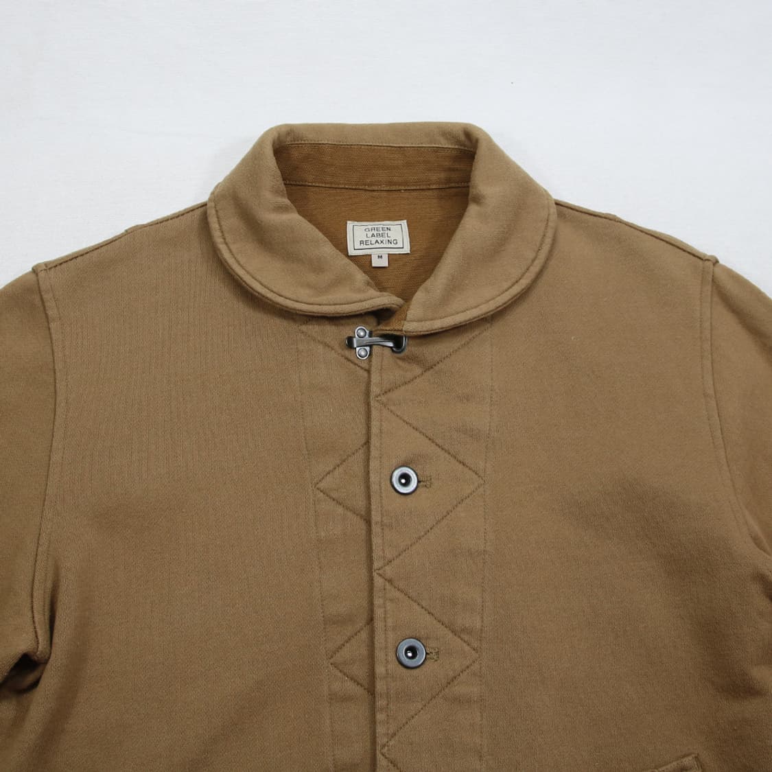 (착용컷) GREEN LABEL RELAXING 스웻 워크 자켓 (98) 상품이미지5