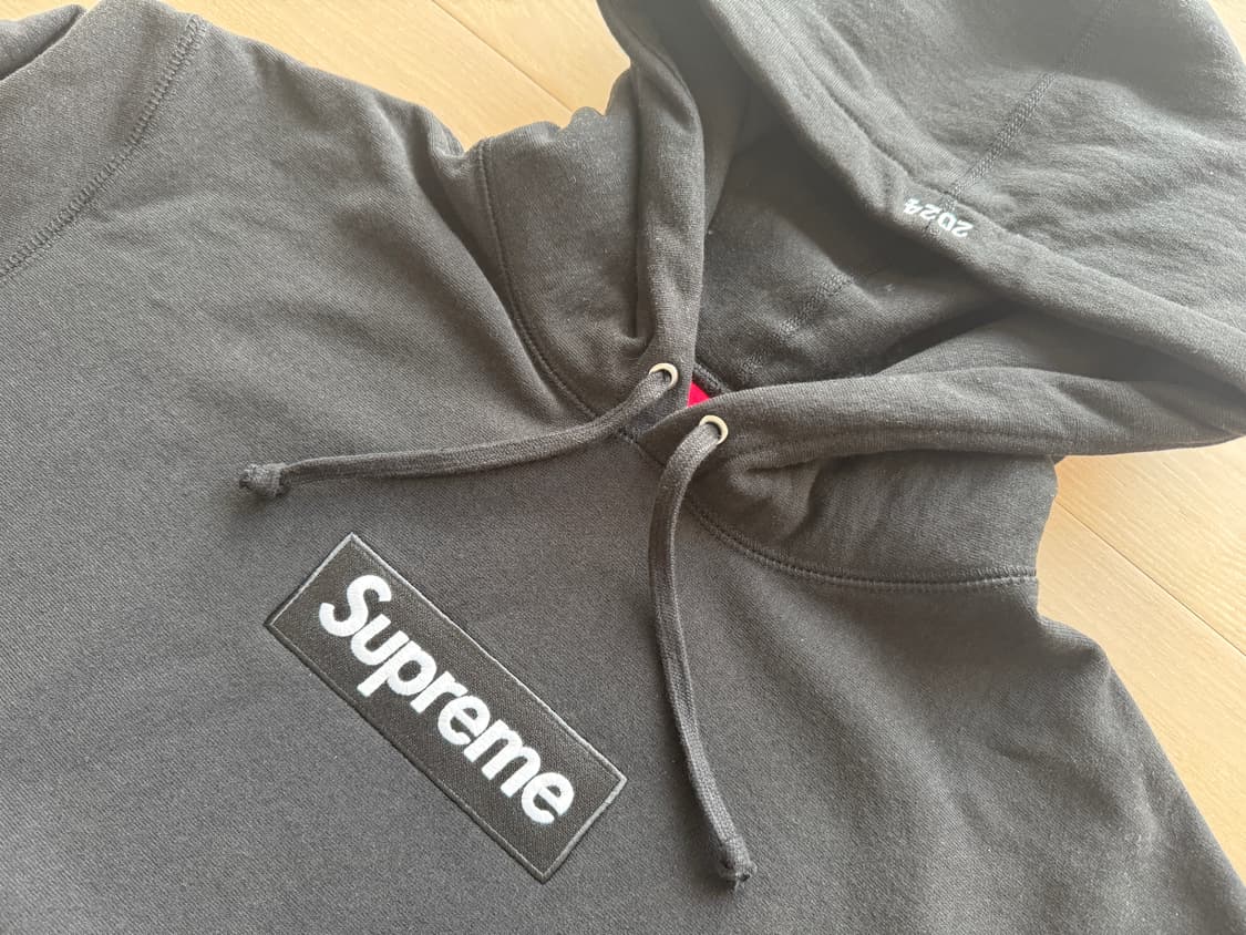 [S]슈프림 박스로고 후드 블랙 상품이미지2