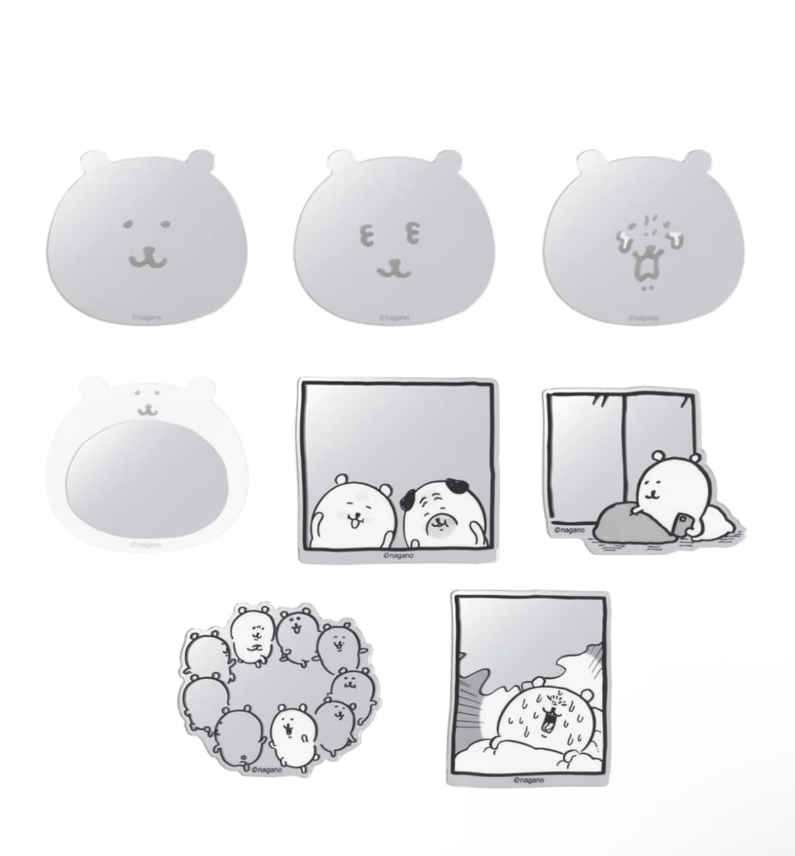 담곰이 농담곰 거울 스티커 상품이미지1