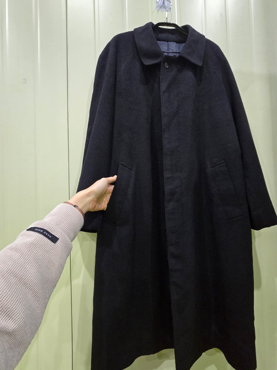 피에르 가르뎅 파리 울 코트 상품이미지3