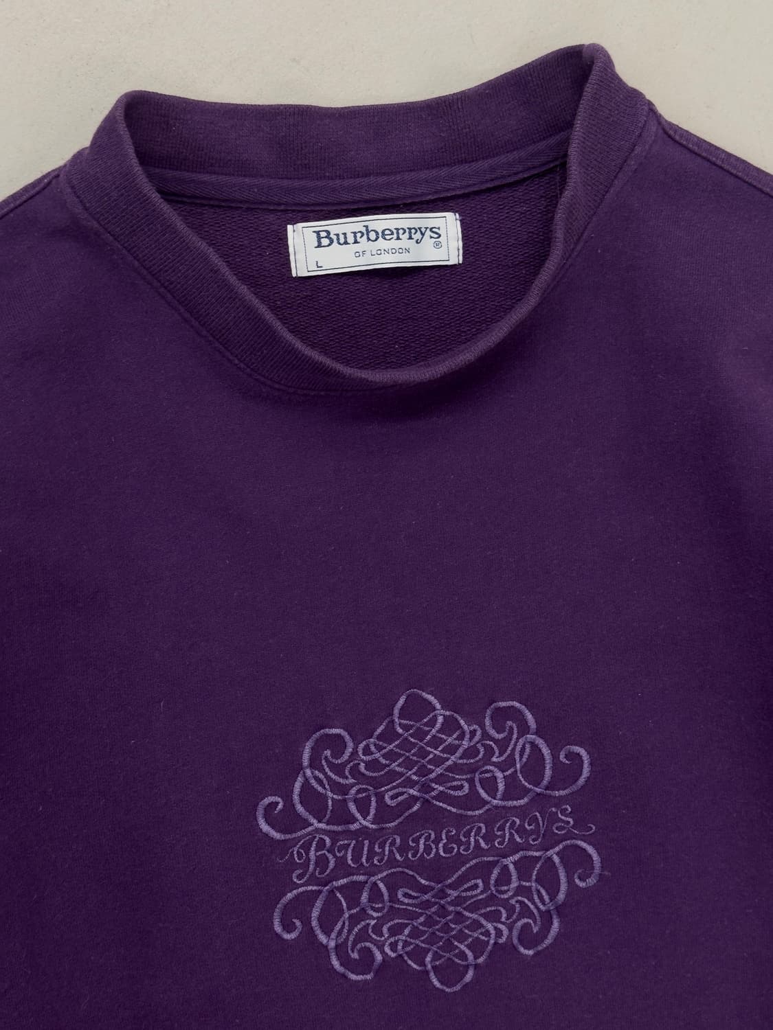 90년대 버버리 스웻셔츠 상품이미지4