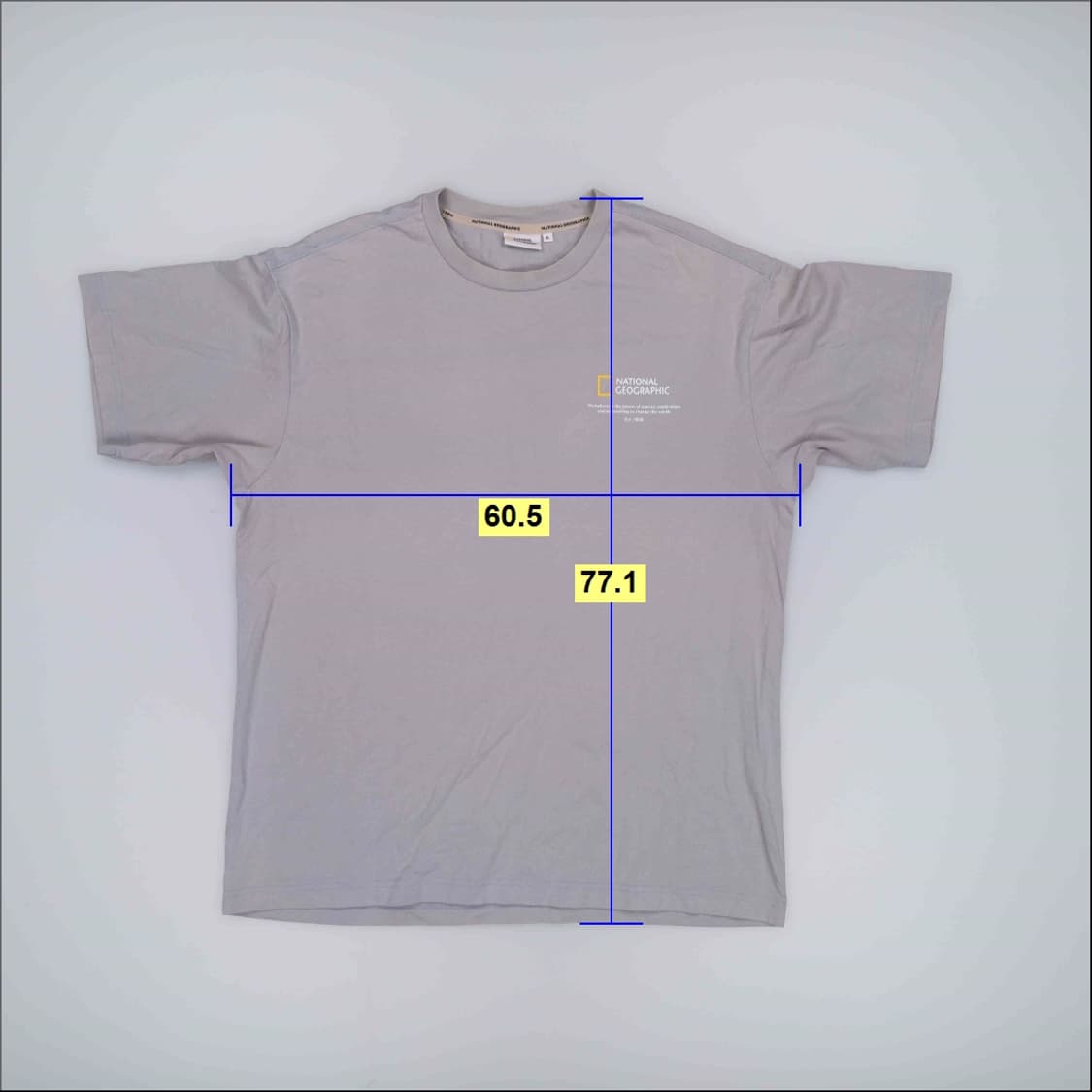 105 내셔널 반팔티 (전체변색) 0213H2 상품이미지5