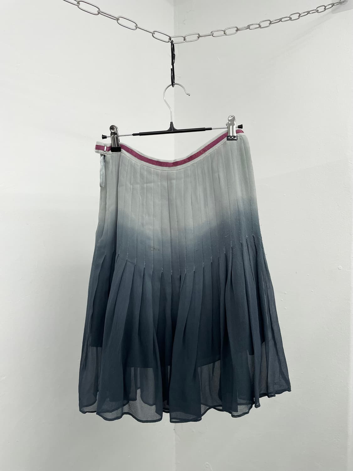 페어리 실크 그라데이션 스커트 상품이미지5