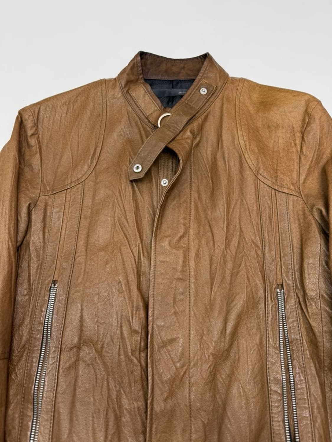 VTG PIG SKIN LEATHER JACKET 상품이미지2