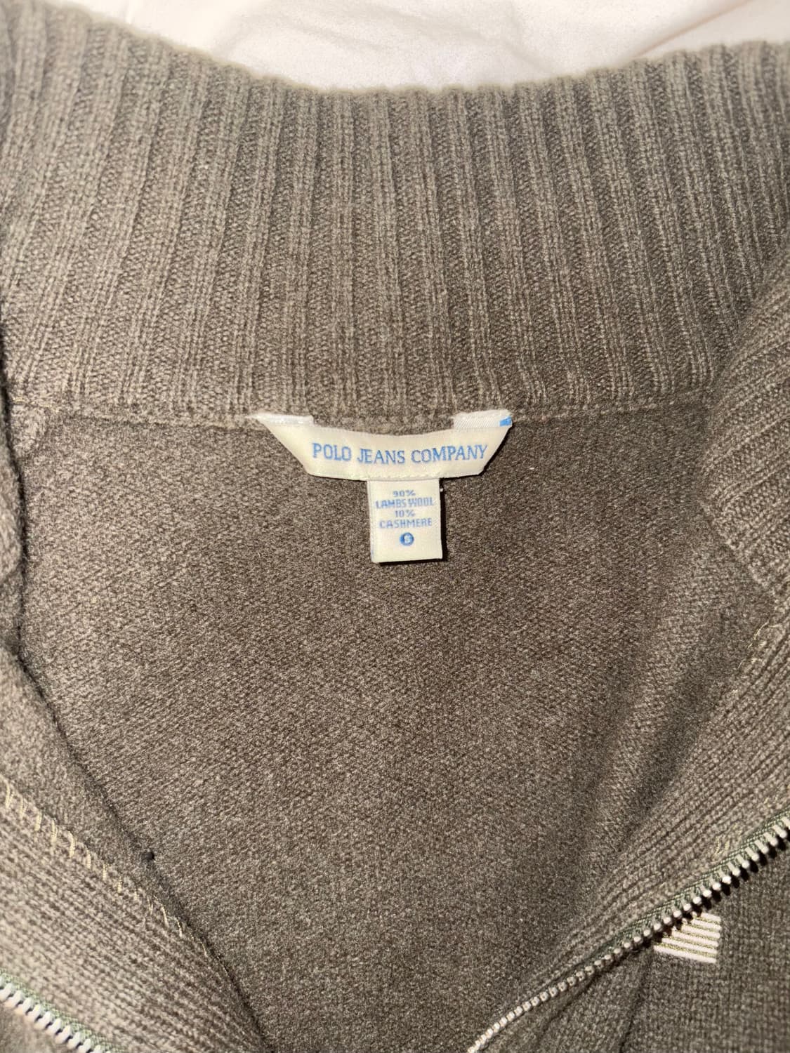 폴로 투웨이 니트집업 상품이미지5