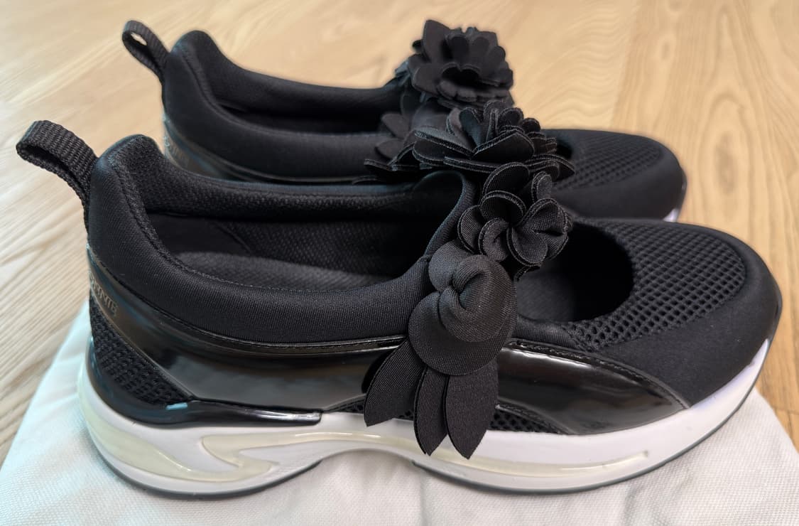 슈콤마보니 뉴 플라워밤 메리제인 스니커즈 블랙 230 상품이미지6