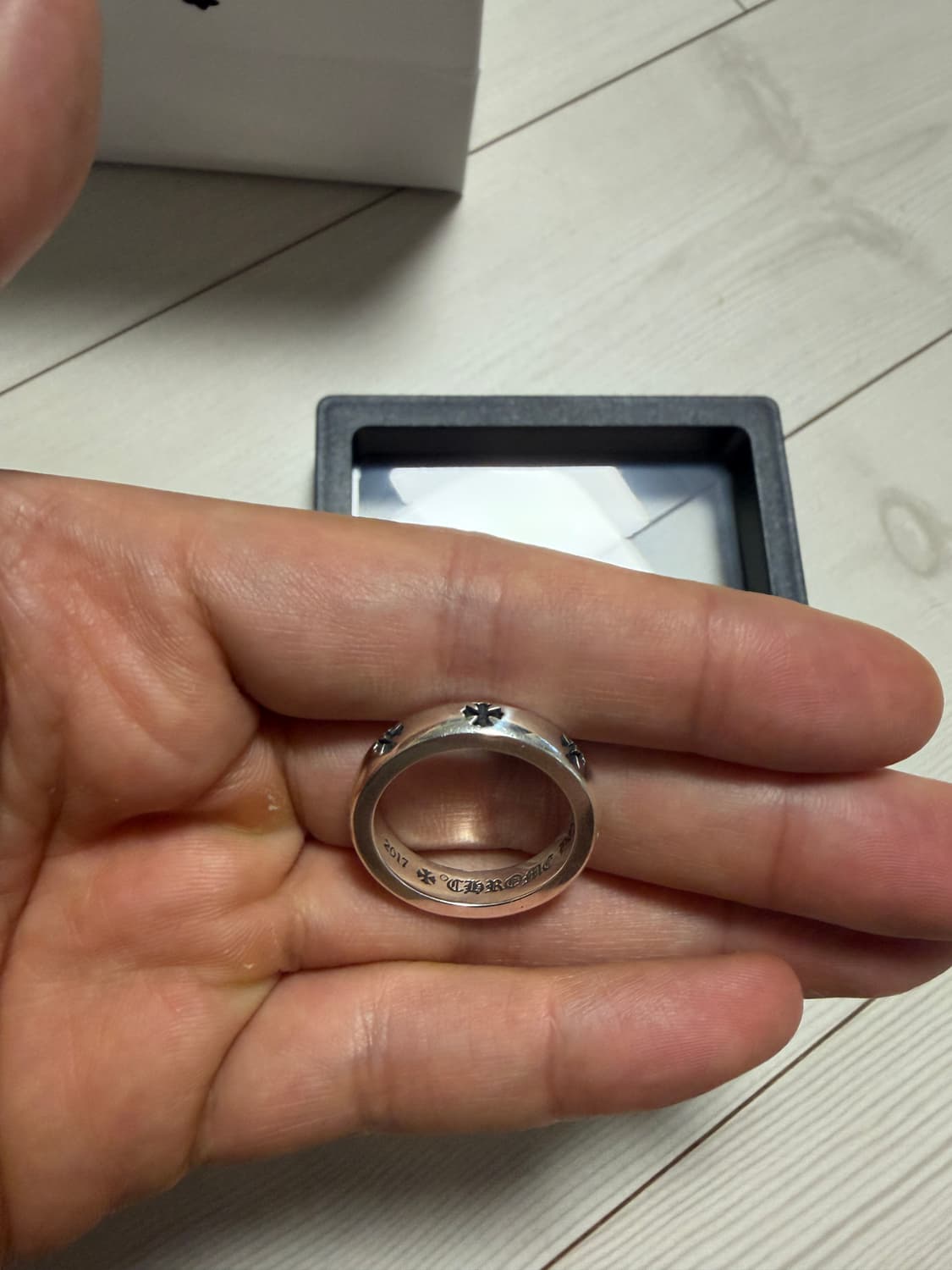 한스룸 크롬하츠 네거티브 CH플러스링 US 9.5 상품이미지6