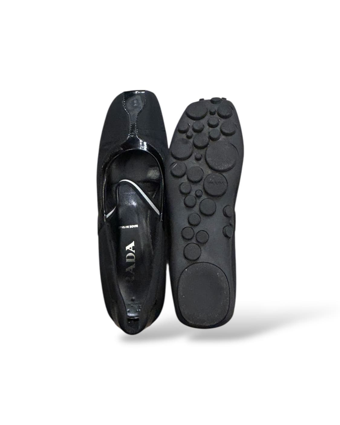 프라다 스포츠 스퀘어 토 플랫 스니커즈 상품이미지4