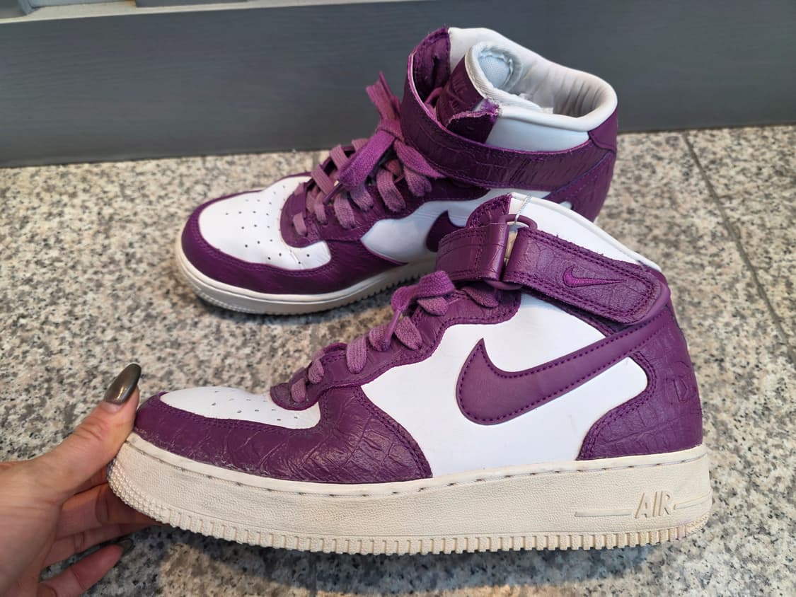 신발은 나이키 우먼스 에어 포스 1 미드 '07 도쿄 03 바이오테크 상품이미지3