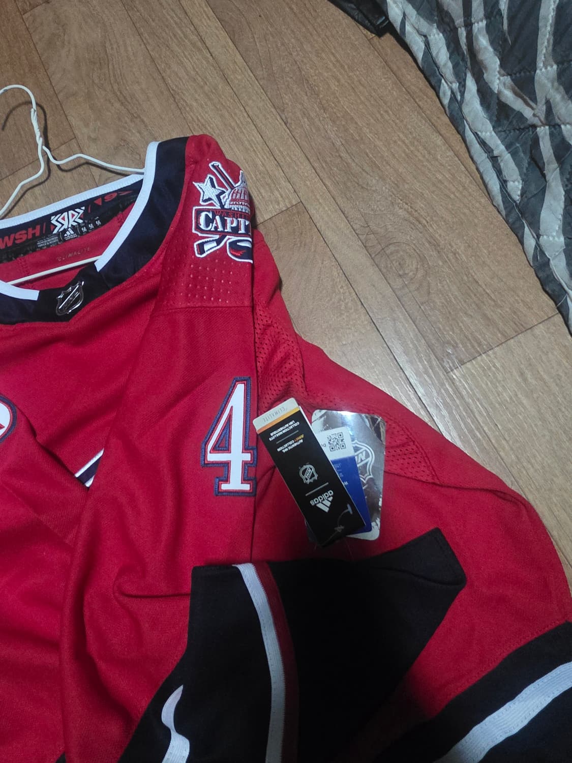 NHL 워싱턴 윌슨 하키 져지 상품이미지3