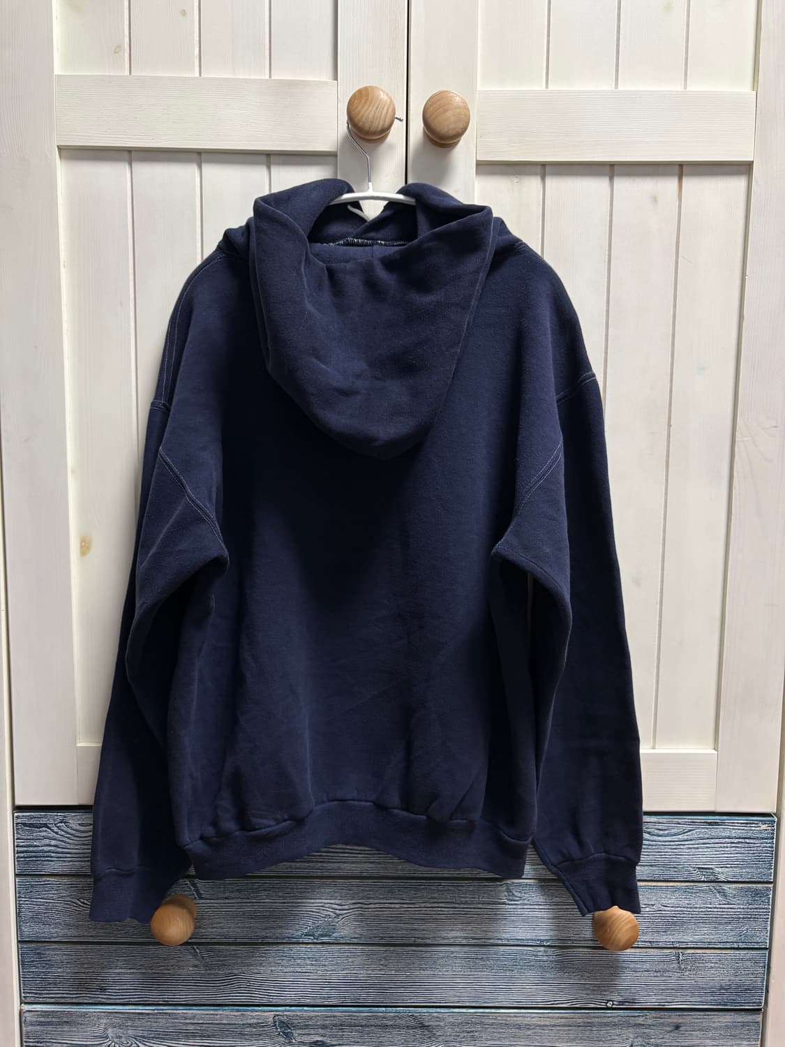 미제 usa 80s 러셀 후디 후드 네이비 L 라지사이즈 상품이미지3