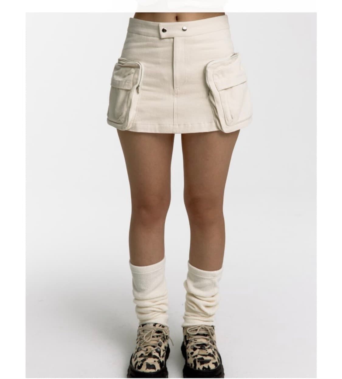 카시코 카고 미니 스커트 팬츠 s 상품이미지1