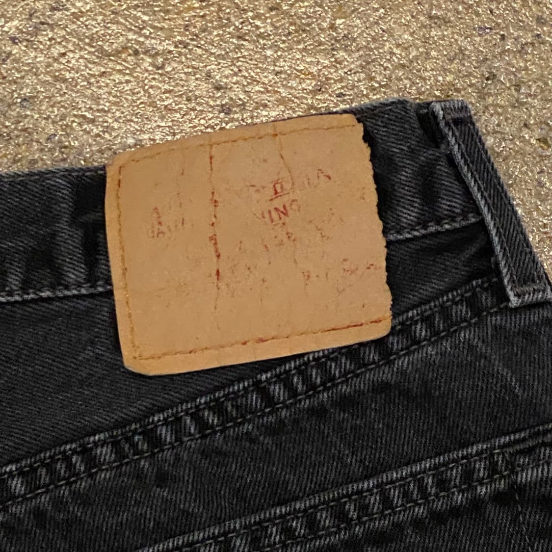 미국 빈티지 리바이스 블랙진 청바지 상품이미지6