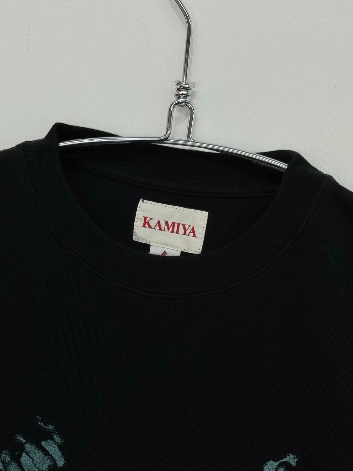 KAMIYA 카미야 젤러시 보이 롱슬리브 티셔츠 블랙 상품이미지4