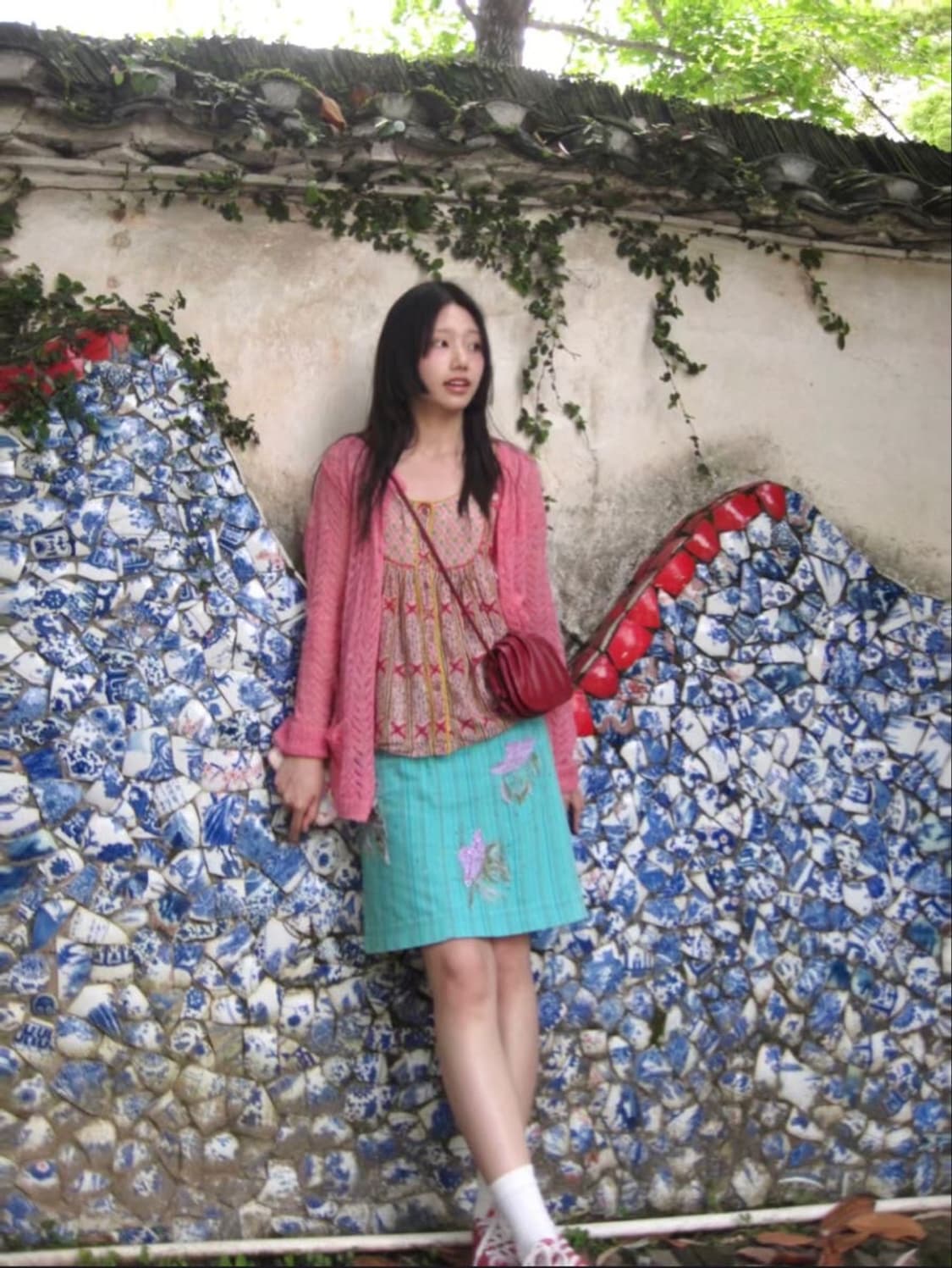 빈티지 모리걸 하구미 하라주쿠 오리엔탈 보헤미안 히피 에스닉 옷정리 랜덤 상품이미지1