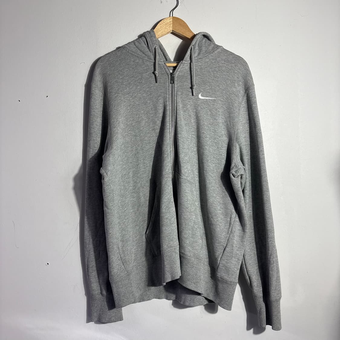나이키 그레이 스우시 후드집업 (무료배송) 상품이미지1