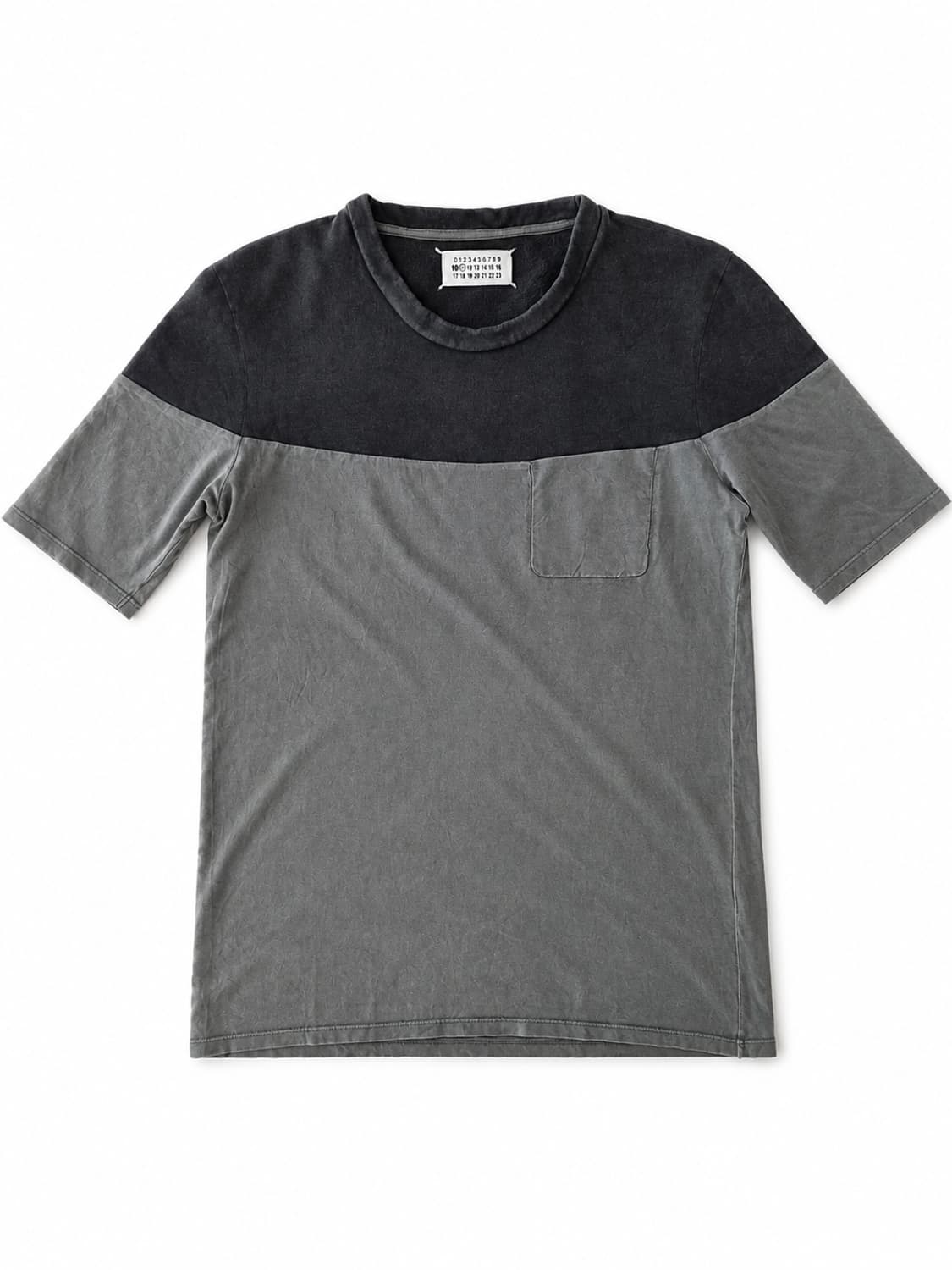 Martin Margiela color block T-shirt 상품이미지1