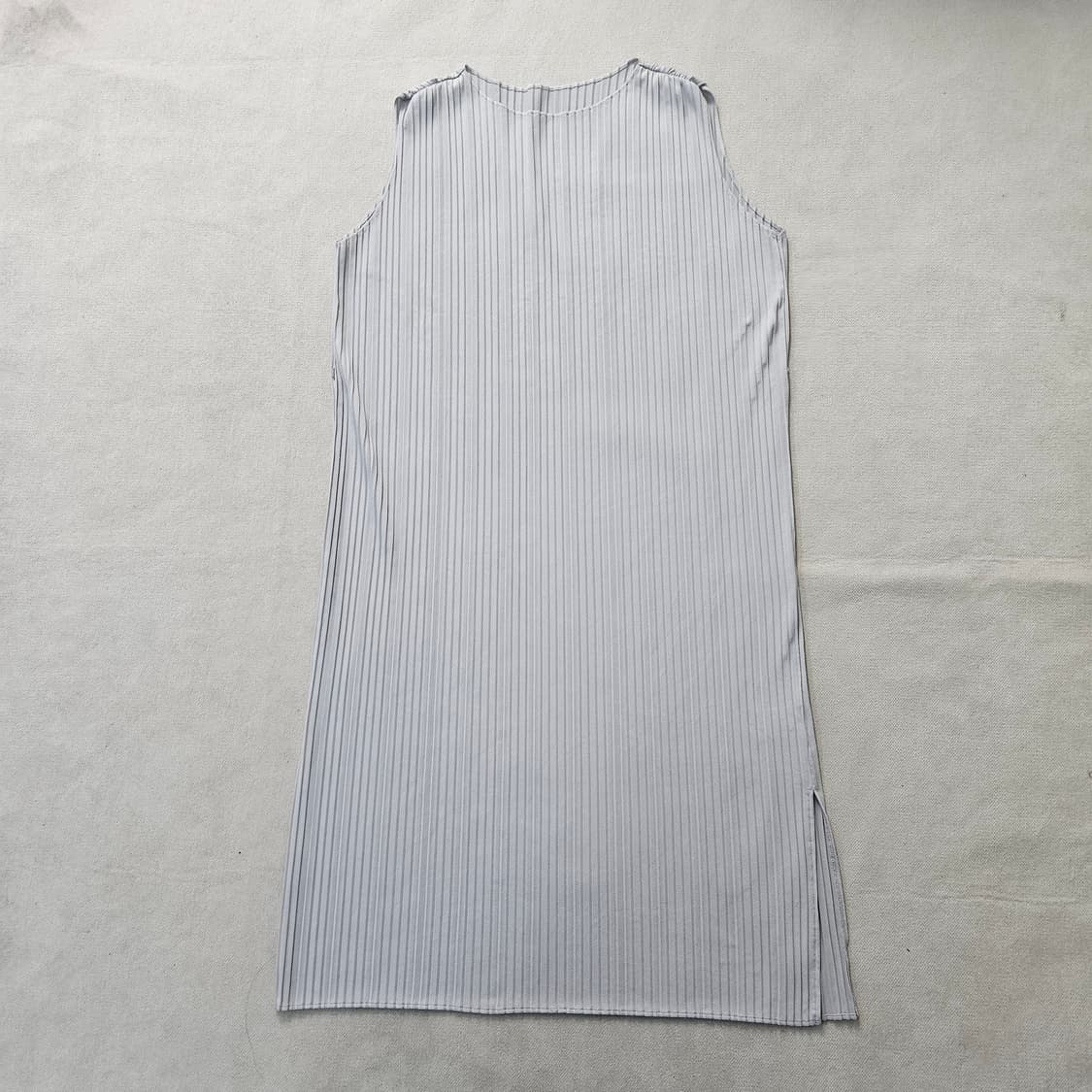 실측확인 빈티지 플리츠 민소매 원피스 0407Y 상품이미지1