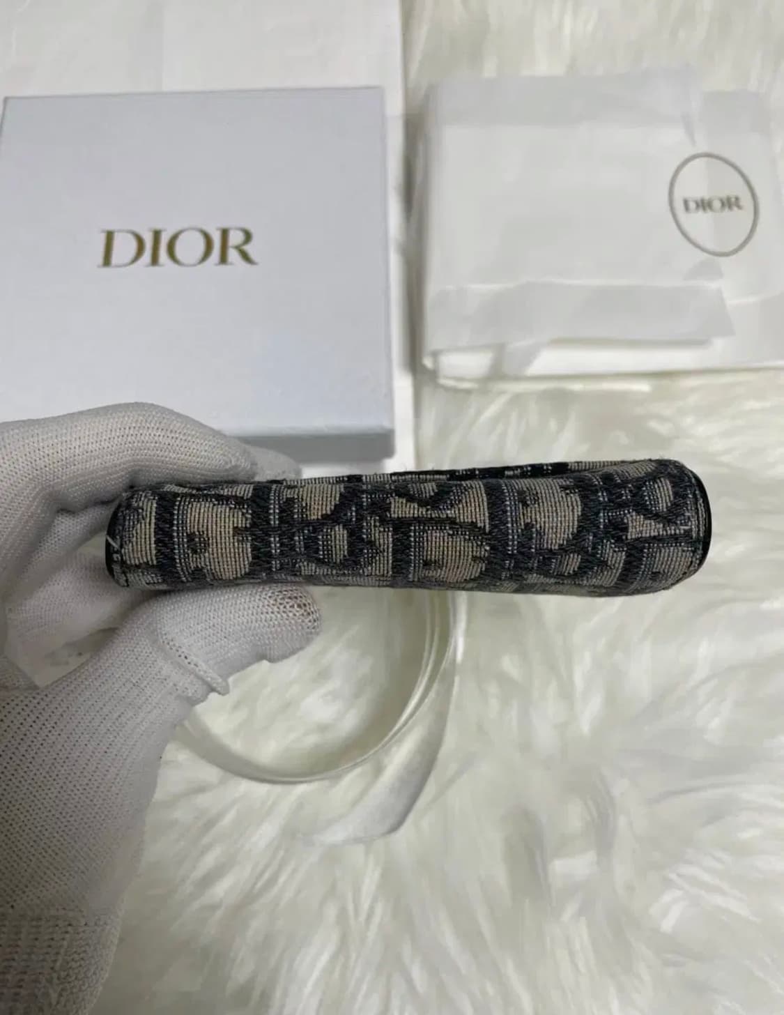 디올 오블리크 새들 카드지갑 상품이미지5